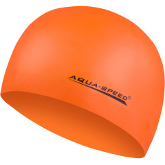 Шапка для плавання Aqua Speed MEGA 100-75 Помаранчева (5908217635594)