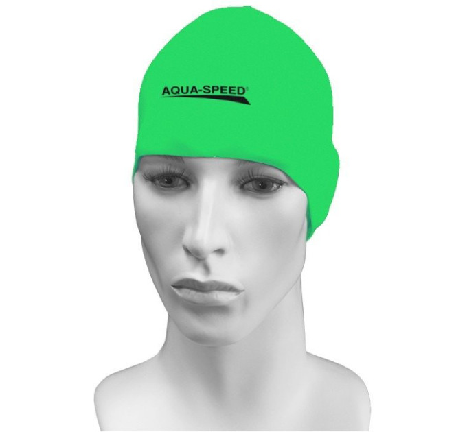 Шапка для плавання Aqua Speed RACER 2951 Зелена (5908217629517)