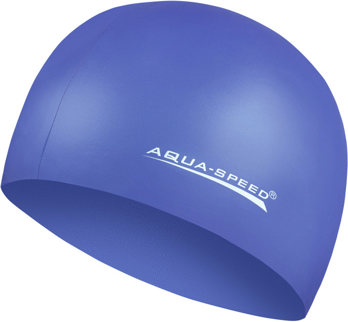 Шапка для плавання Aqua Speed MEGA 100-17 Синій (5908217635495) Шапка для плавання Aqua Speed MEGA 100-17 Синій (5908217635495)
