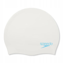 Дитяча шапочка для плавання Speedo PLAIN MOUD SILC CAP JF/JM/JU Білий One Size (8-7099017621)