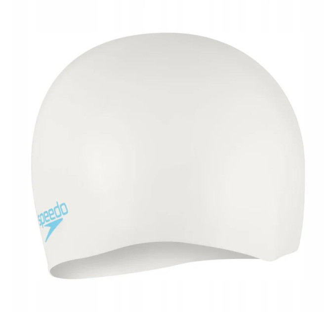Дитяча шапочка для плавання Speedo PLAIN MOUD SILC CAP JF/JM/JU Білий One Size (8-7099017621)