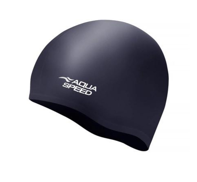 Шапка для плавання Aqua Speed LONG HAIR CAP чорний Унісекс One Size 705-07