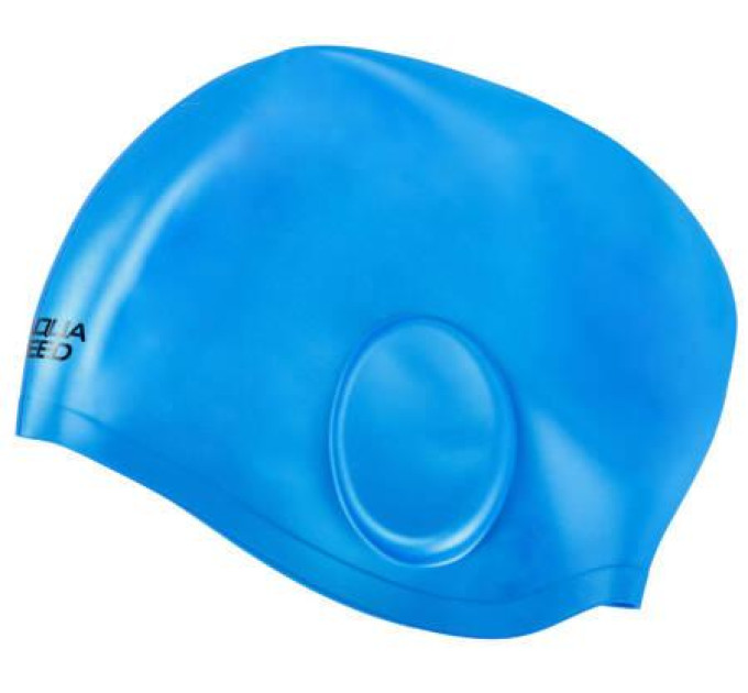 Шапочка для плавання Aqua Speed EAR CAP VOLUME 60469 блакитний Уні OSFM 284-02