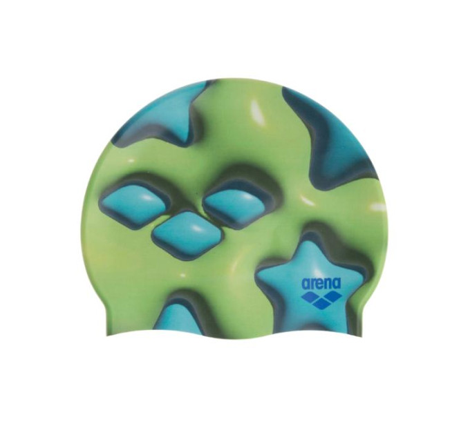 Шапка для плавання Arena HD CAP Темно-зелений, Бірюзовий Уні OSFM (005572-120)