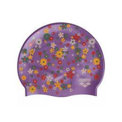 Шапка для плавання Arena PRINT 2 фіолетовий Уні OSFM 1E368-229