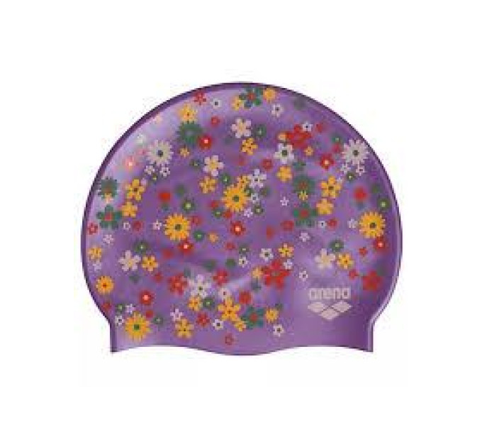 Шапка для плавання Arena PRINT 2 фіолетовий Уні OSFM 1E368-229