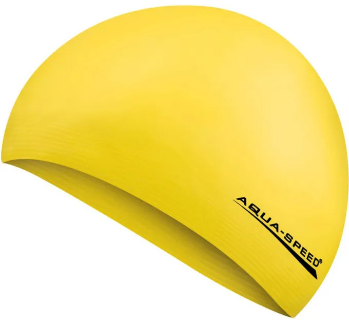 Шапка для плавання Aqua Speed SOFT LATEX 5731 Жовтий (122-18)