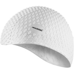 Шапка для плавання Aqua Speed BUBBLE 102-05 Біла (5908217635754)