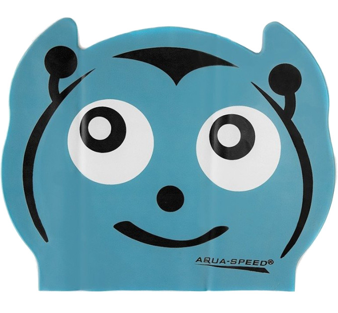 Шапка для плавання Aqua Speed ZOO UFO LATEX 5766 Синій нло (5908217657664)