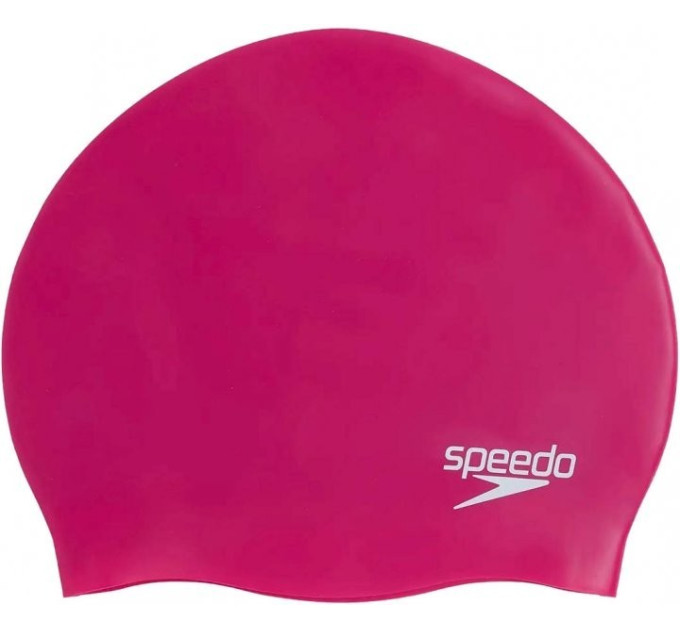 Шапка для плавання Speedo MOULDED SILC CAP AU рожевий Уні OSFM 8-70984B495