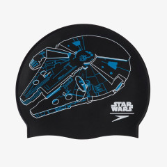 Шапка для плавання Speedo MILLENIUM FALCON SLOGAN PRT CAP чорний Уні OSFM 5053744485225 Шапка для плавання Speedo MILLENIUM FALCON SLOGAN PRT CAP чорний Уні OSFM 5053744485225