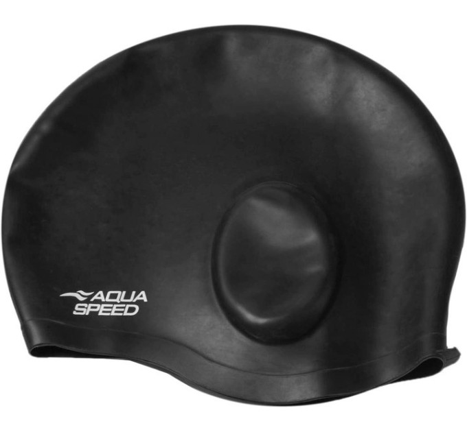 Шапочка для плавання Aqua Speed EAR CAP Comfort 9894 чорний OSFM 289-07 Шапочка для плавання Aqua Speed EAR CAP Comfort 9894 чорний OSFM 289-07