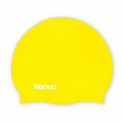 Доросла шапочка для плавання Renvo Keles Жовтий Уні OSFM (2SC100-01)