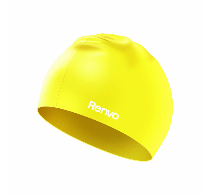 Доросла шапочка для плавання Renvo Keles Жовтий Уні OSFM (2SC100-01)