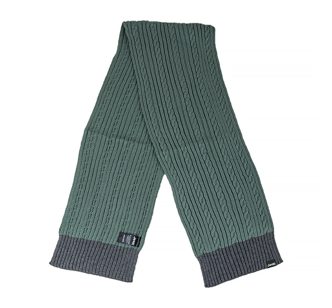 Чоловічий Шарф JEEP TWISTED TRICOT SCARF J22W Різнокольоровий One size (O102603-E858)