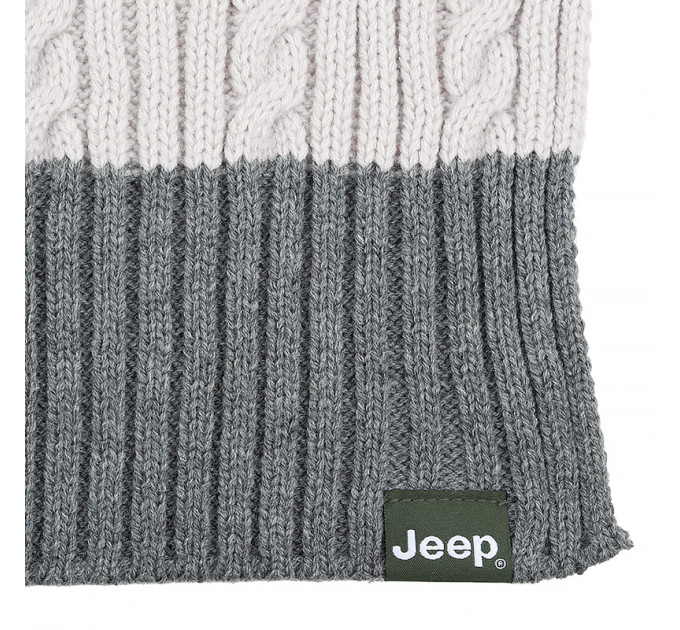 Чоловічий Шарф JEEP TWISTED TRICOT SCARF J22W Різнокольоровий One size (O102603-J872)