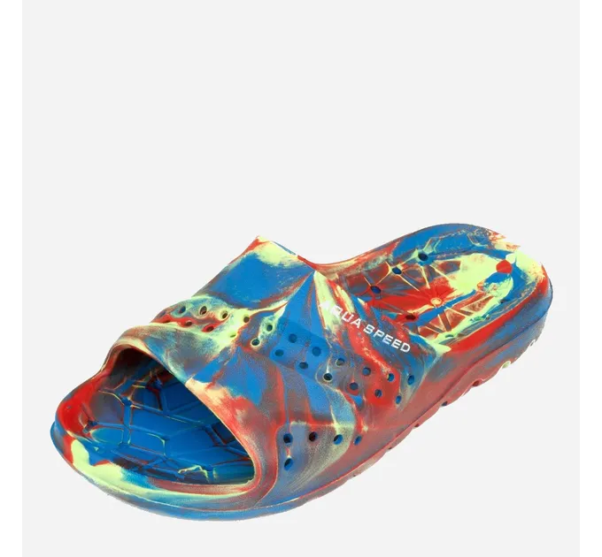 Шльопанці Aqua Speed PATMOS 6490 синій, червоний, жовтий 33 розмір 512-31 33