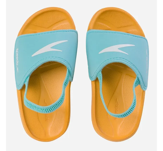 Шльопанці Speedo LEARN TO SWIM SLIDE IU блакитний, помаранчевий Діт 25,5 8-11299D719 25,5