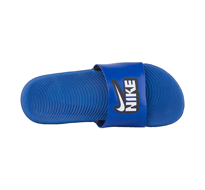 Дитячі Шльопанці Nike KAWA SLIDE FUN (GS/PS) Синій 28 (DD3242-400 28)