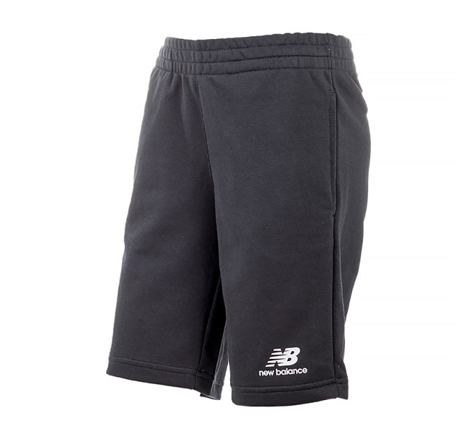 Дитячі Шорти New Balance Essentials Stacked Logo Чорний 128-137 (7dYS31540BK 128-137)