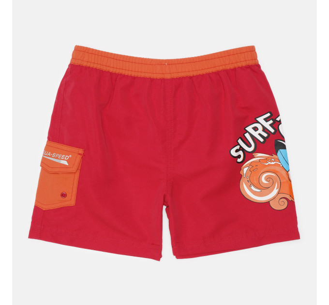 Шорти для купання Aqua Speed SURF-CLUB SHORTS 2089 385-31 122 см Червоні (5908217620897)