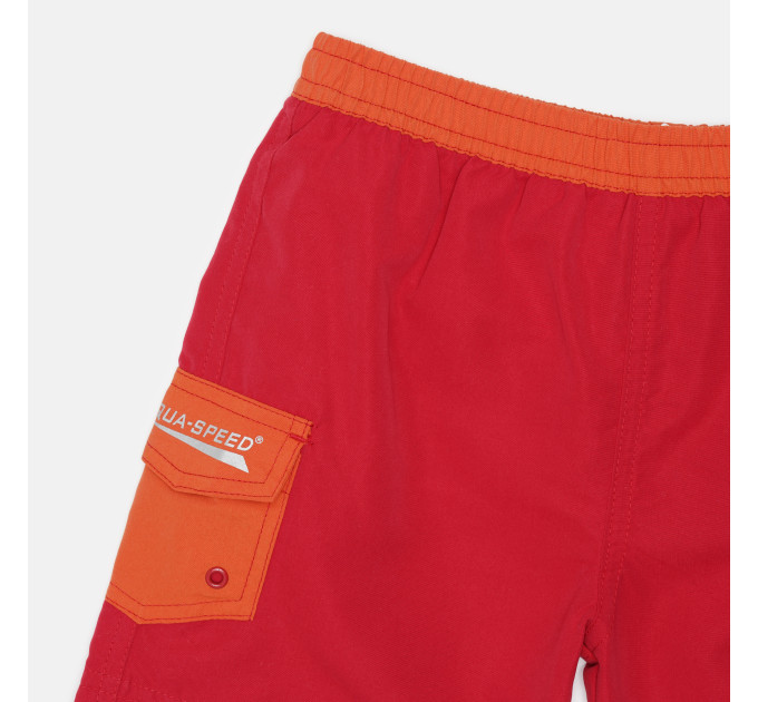 Шорти для купання Aqua Speed SURF-CLUB SHORTS 2089 385-31 122 см Червоні (5908217620897)