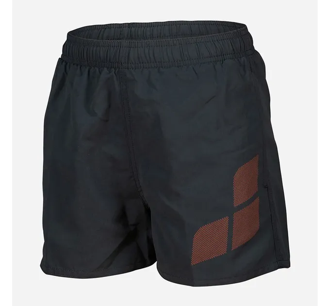 Шорти для купання дитячі Arena Beach Short Logo R Сірий Помаранчевий 128 см (006446-590)