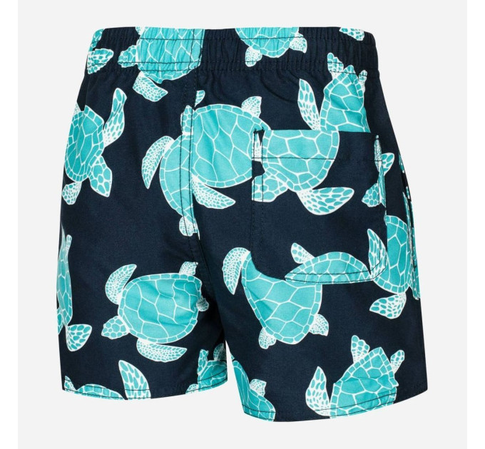 Шорти для купання дитячі Aqua Speed Finn Turtles 128-140 Темно-сині (7505)