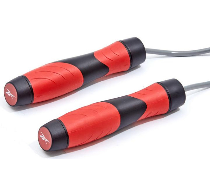 Скакалка Reebok Premium Skipping Rope чорний, червоний Уні 280 см RARP-12021