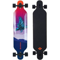 Лонгборд Schildkröt Longboard Freeride 41" God Feather Чорний/Мультіколор (510691)