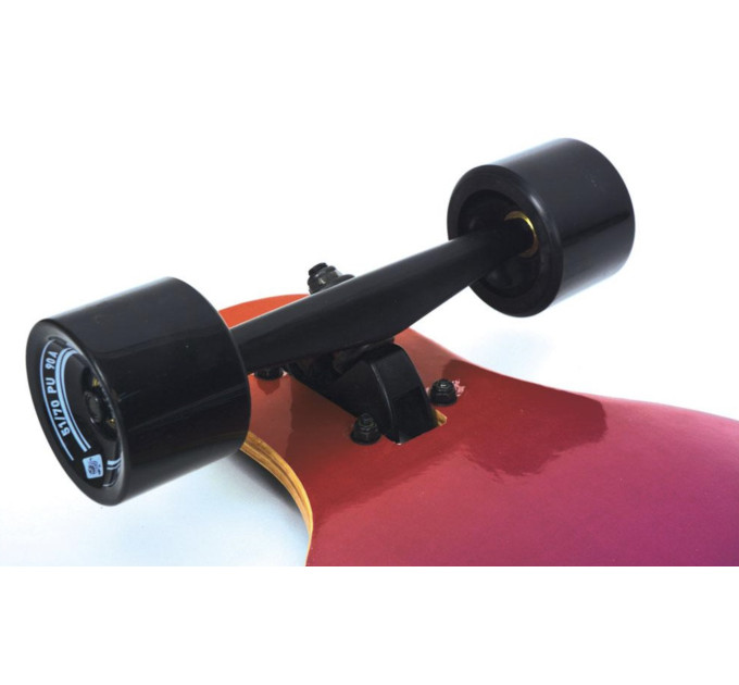 Лонгборд Schildkröt Longboard Freeride 41" God Feather Чорний/Мультіколор (510691)