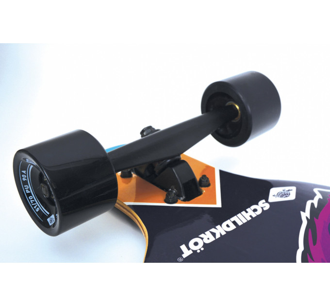 Лонгборд Schildkröt Longboard Freeride 41" Cool Chimp Чорний/Мультіколор (510690)