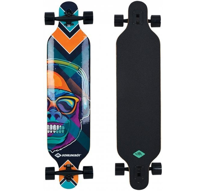 Лонгборд Schildkröt Longboard Freeride 41" Cool Chimp Чорний/Мультіколор (510690) Лонгборд Schildkröt Longboard Freeride 41" Cool Chimp Чорний/Мультіколор (510690)
