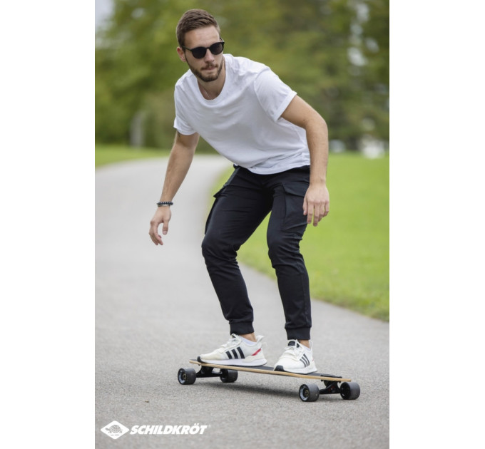 Лонгборд Schildkröt Longboard Freeride 41" Cool Chimp Чорний/Мультіколор (510690)