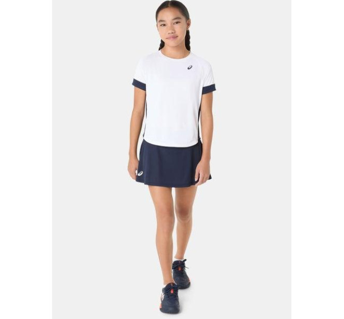 Дитяча Спідниця-шорти Asics GIRLS TENNIS SKORT Темно-синій 147-158 (2044A043-400 147-158)