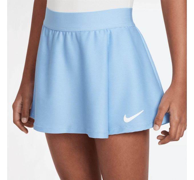 Дитяча Спідниця Nike Dri-fit Victory flouncy skirt Блакитний 146-156 (CV7575-422 146-156)