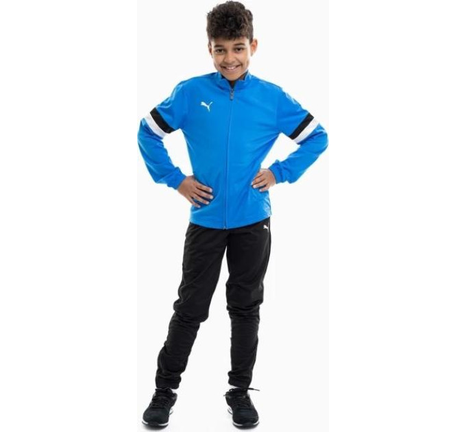 Костюм спортивний PUMA teamRISE Tracksuit Jr синій, чорний Дитячий 176 см 658655-02 176 см