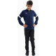 Костюм спортивний PUMA teamRISE Tracksuit Jr темно-синій, чорний Дитячий 152 см 658655-06 152 см
