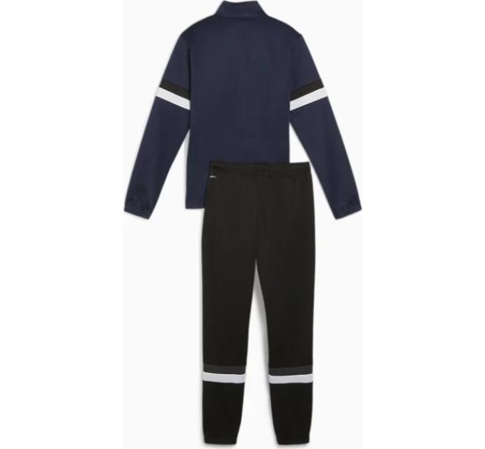 Костюм спортивний PUMA teamRISE Tracksuit Jr темно-синій, чорний Дитячий 152 см 658655-06 152 см