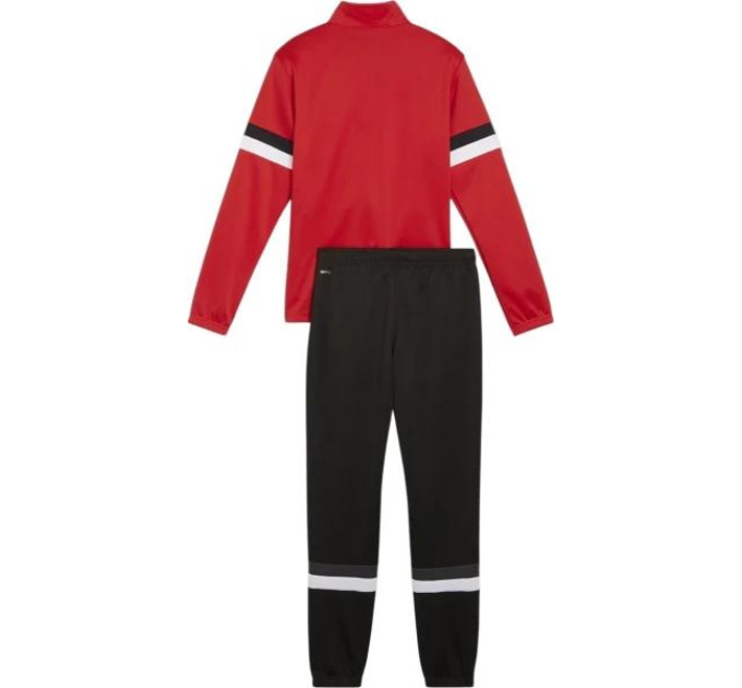 Костюм спортивний PUMA teamRISE Tracksuit Jr червоний, чорний Дитячий 140 см 658655-01 140 см
