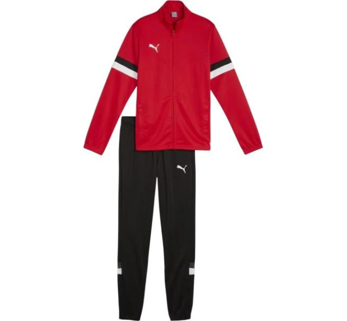 Костюм спортивний PUMA teamRISE Tracksuit Jr червоний, чорний Дитячий 164 см 658655-01 164 см Костюм спортивний PUMA teamRISE Tracksuit Jr червоний, чорний Дитячий 164 см 658655-01 164 см