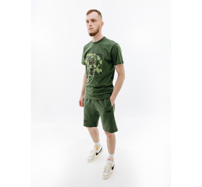 Чоловічі Шорти HELLY HANSEN MOVE SWEAT SHORTS Зелений M (7d53710-476 M)