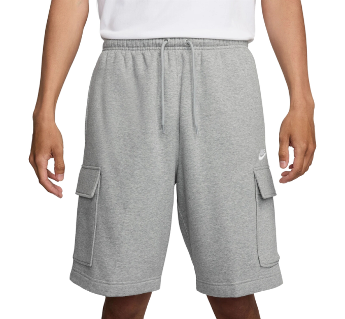 Чоловічі Шорти Nike M CLUB BB CARGO SHORT Сірий XL (7dFN3525-063 XL)