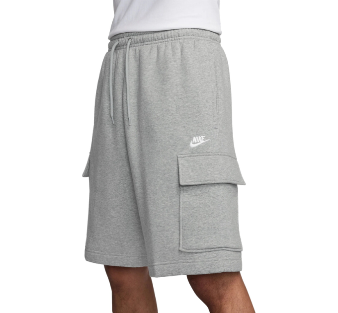 Чоловічі Шорти Nike M CLUB BB CARGO SHORT Сірий XL (7dFN3525-063 XL)