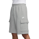 Чоловічі Шорти Nike M CLUB BB CARGO SHORT Сірий XL (7dFN3525-063 XL)