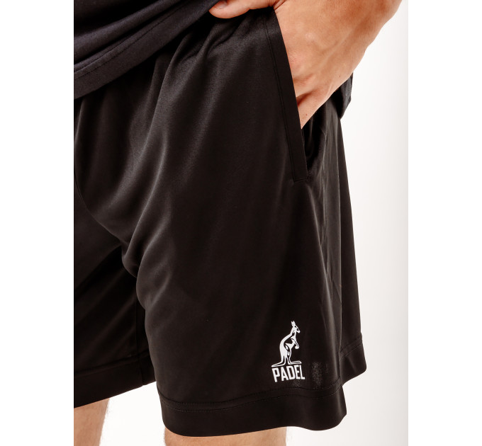 Чоловічі Шорти AUSTRALIAN PADEL BASIC ACE SHORT Чорний M (7dPAUSH0005-003 M)