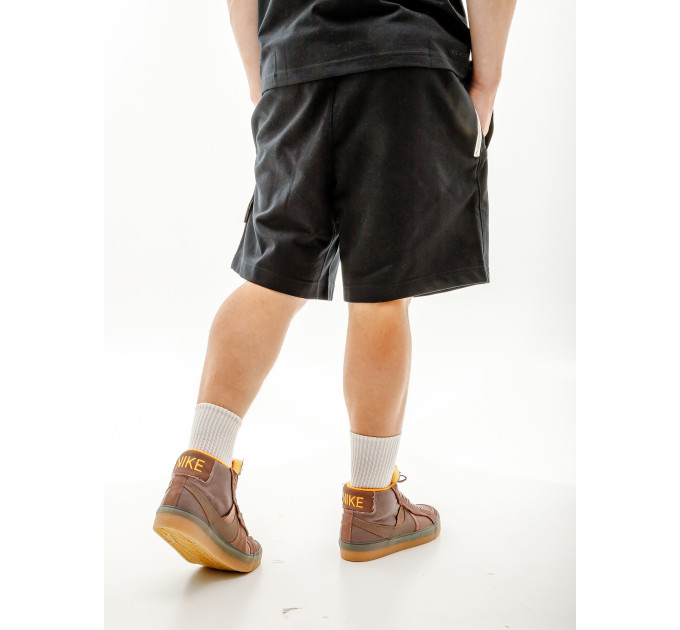 Чоловічі Шорти Nike M NK DF SI FLC 8IN SHORT Чорний XS (7dDQ5712-010 XS)