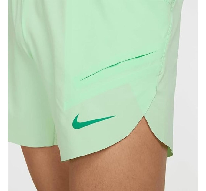 Чоловічі Шорти Nike RAFA MNK DFADV SHORT 7IN Світло-зелений M (DV2881-376 M)
