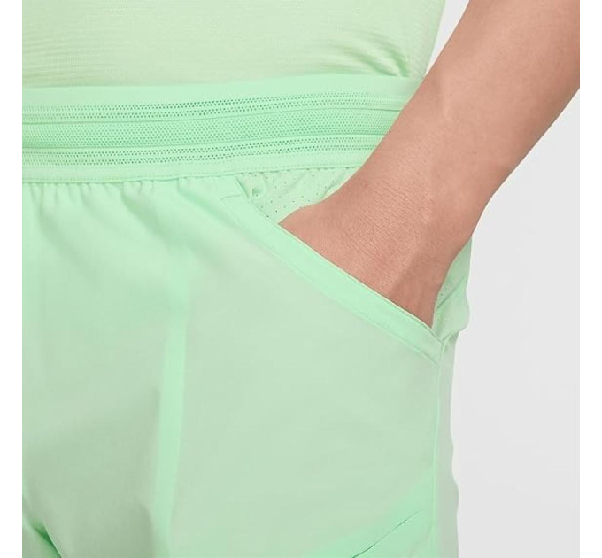 Чоловічі Шорти Nike RAFA MNK DFADV SHORT 7IN Світло-зелений XL (DV2881-376 XL)