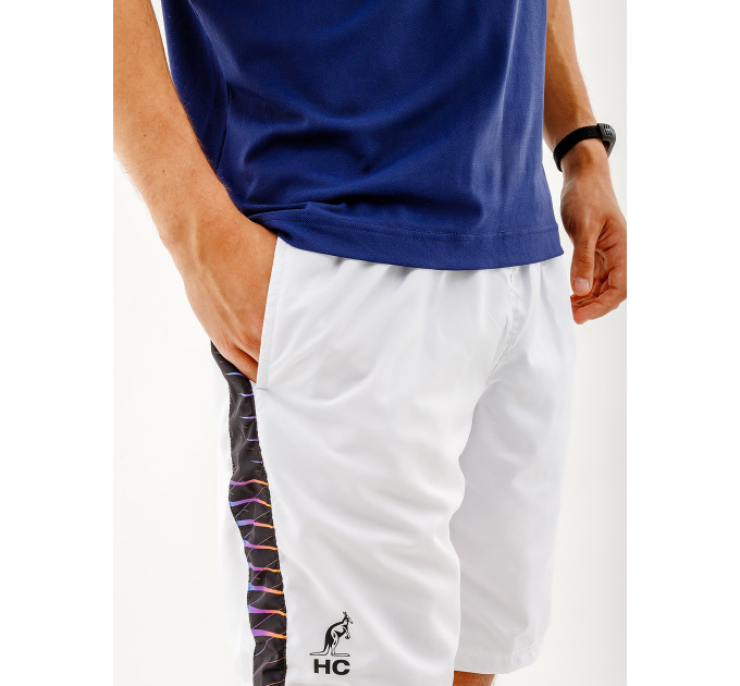 Чоловічі Шорти AUSTRALIAN SMASH SHORT CHAOS Білий 2XL (7dHCUSH0013-002 2XL)